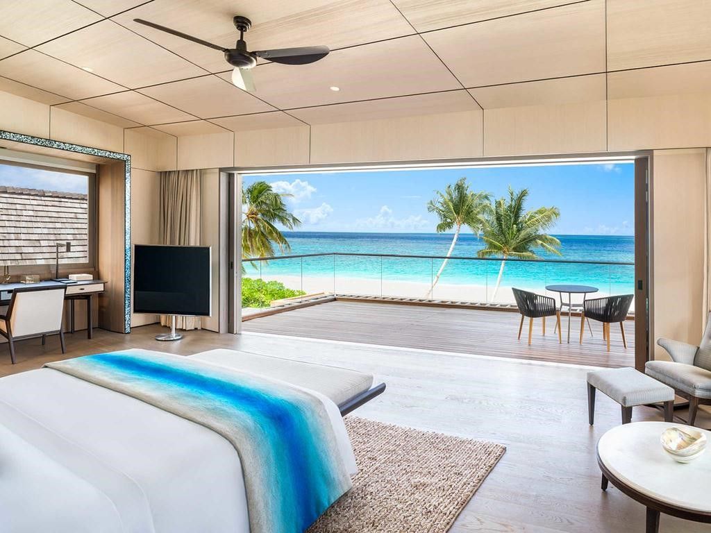 The St. Regis Maldives Vommuli Resort en Dhaalu Atoll