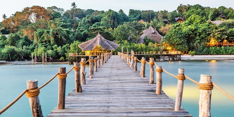 Fundu Lagoon en Isla de Pemba