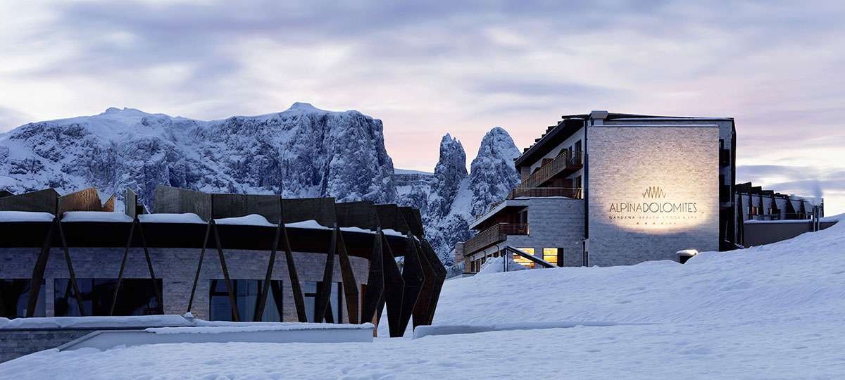 Ski Dolomitas: Alpina Dolomites diseñado por LAT.40