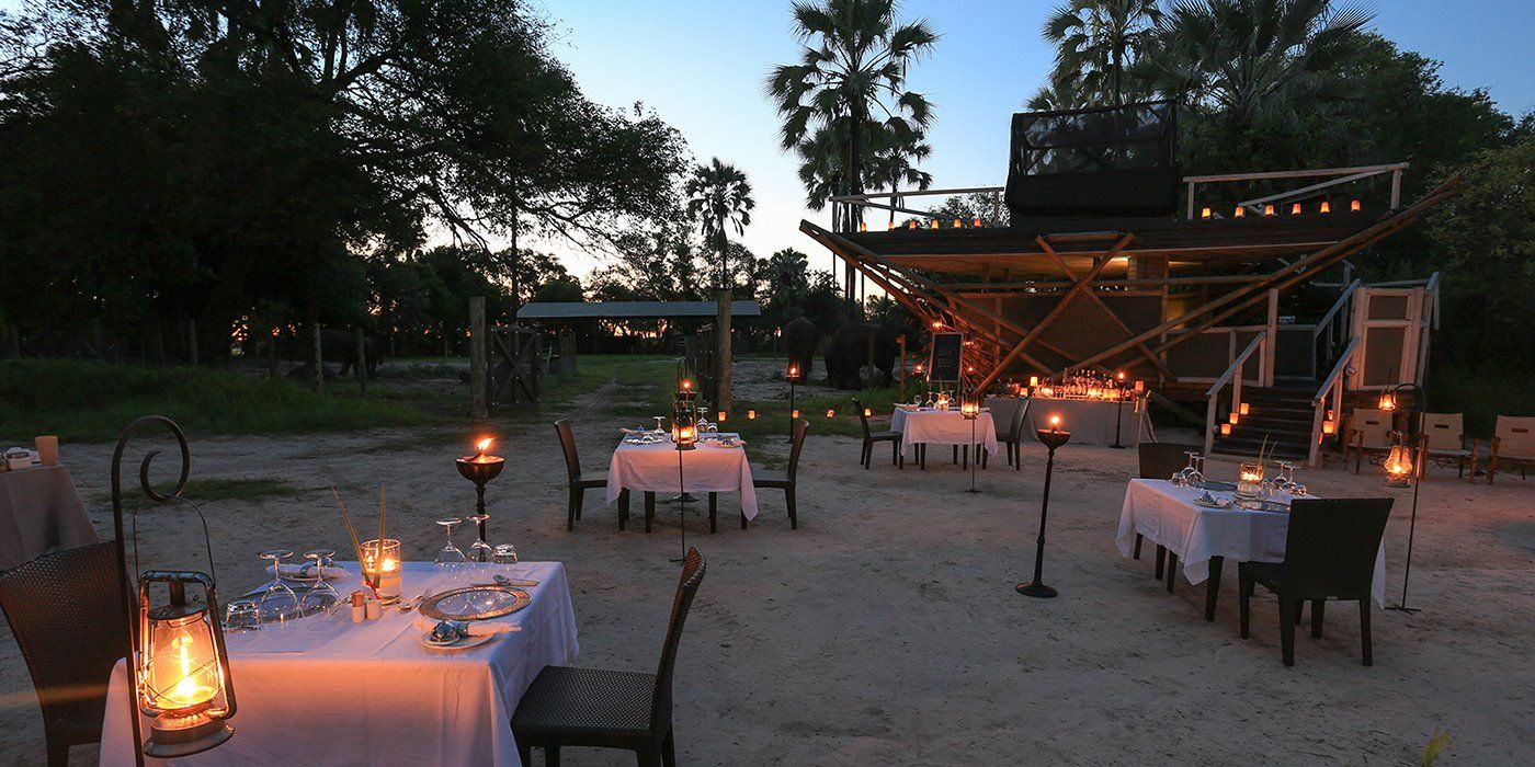 Abu Camp en Delta Okavango