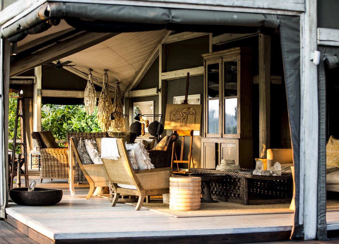 Abu Camp en Delta Okavango