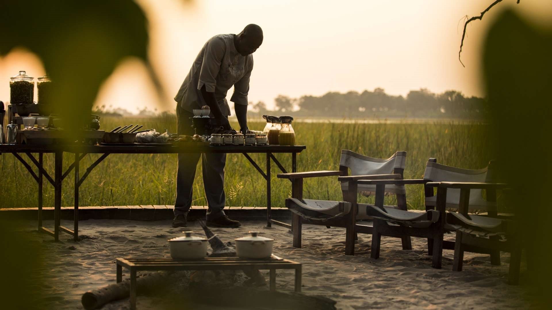 Abu Camp en Delta Okavango