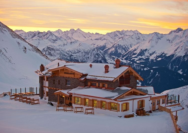 Wedelhutte en Austria