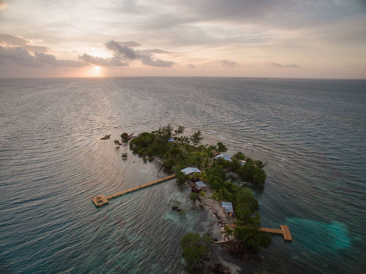 Coral Caye en Belize