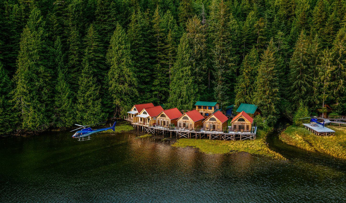 Nimmo Bay Resort en Canada
