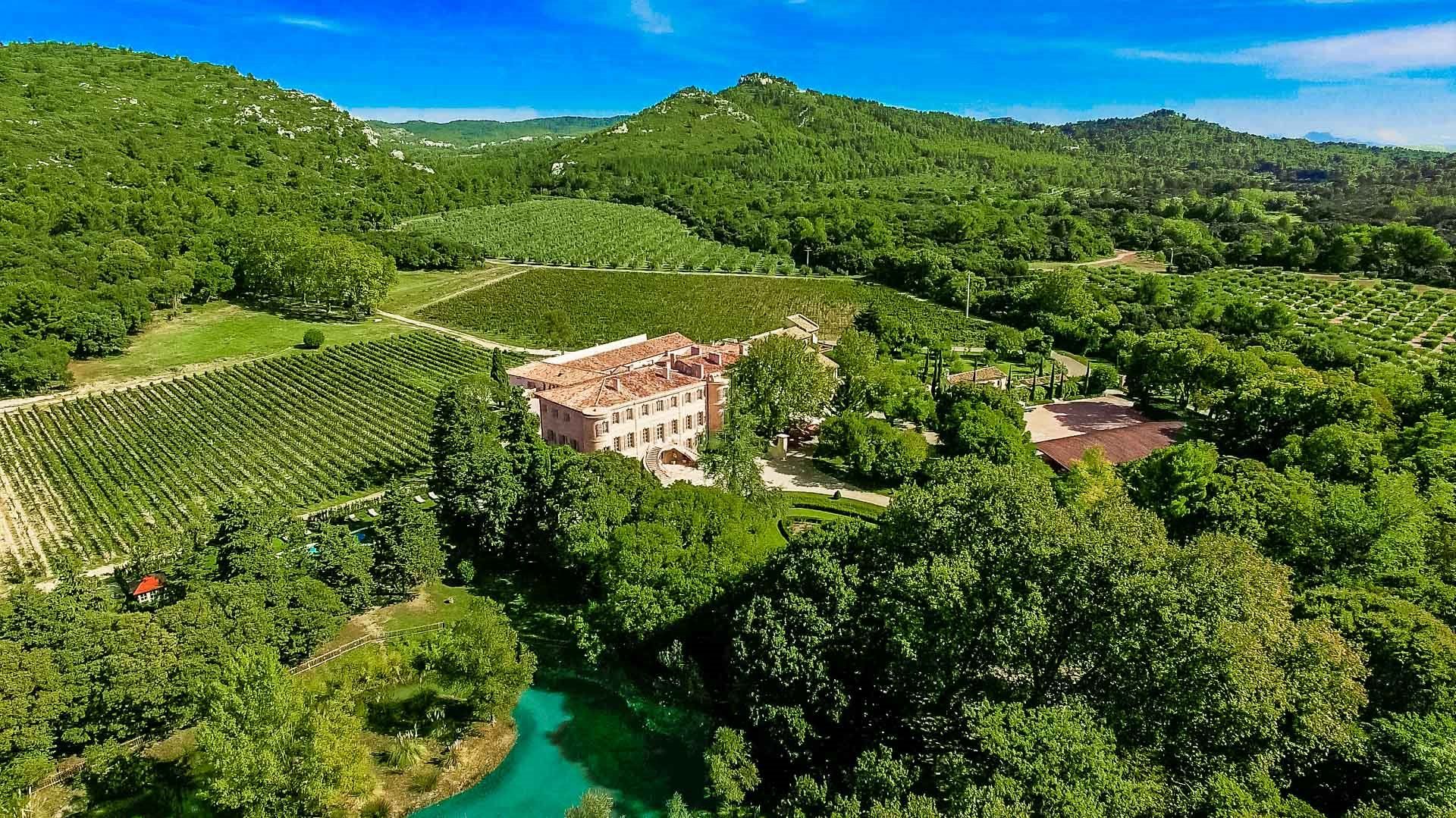 Château d'Estoublon en France