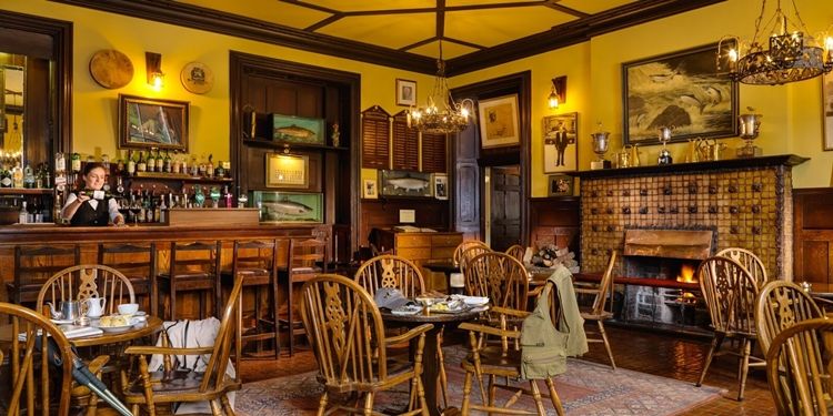 Ballynahinch Castle en Ireland