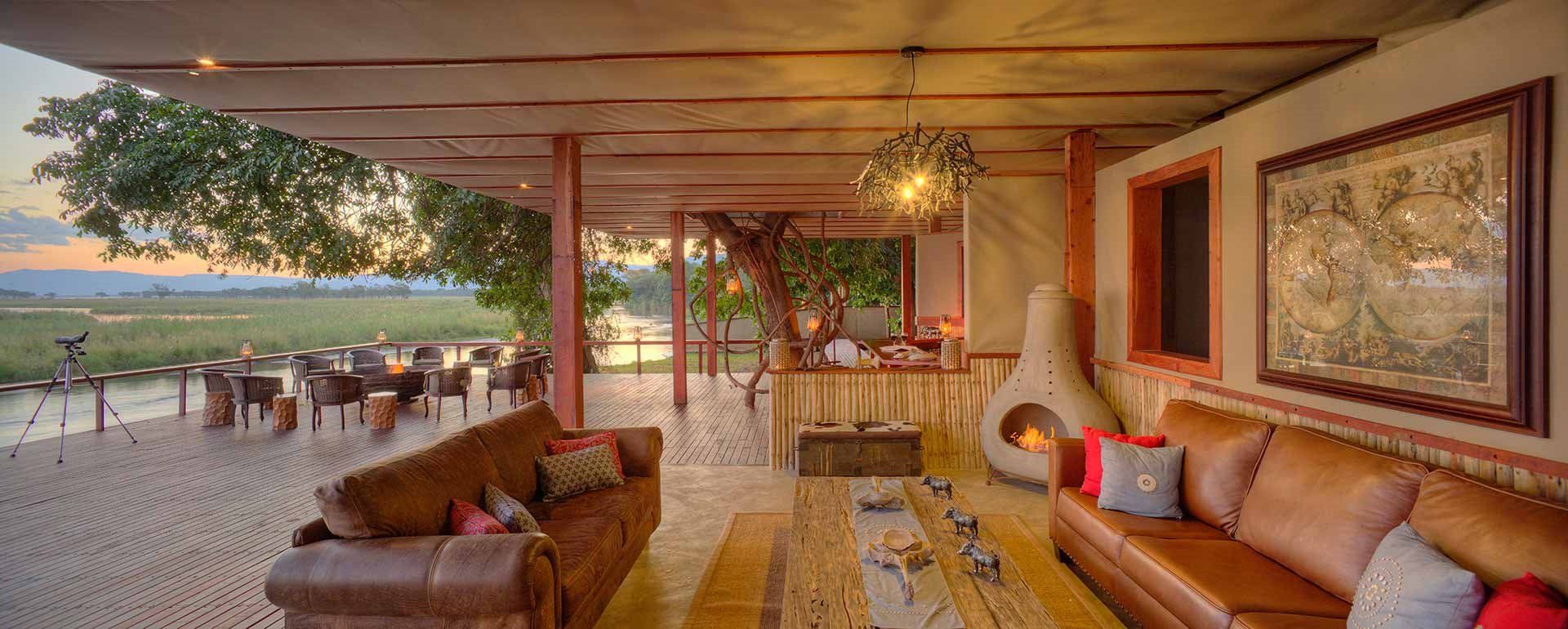 Sausage Tree Camp en Lower Zambezi