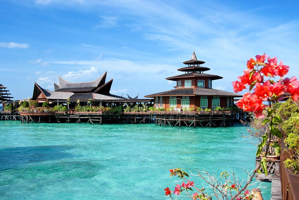 Mabul Water Lodge en Malaysia