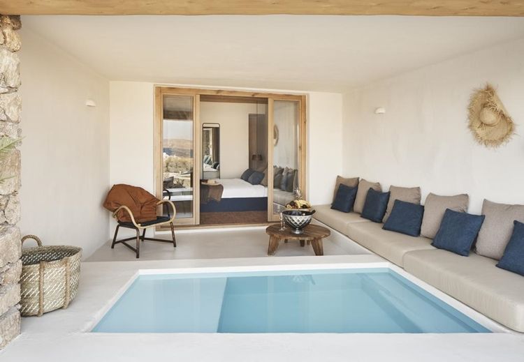 The Wild Hotel by Interni en Mykonos