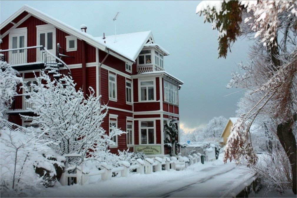 Strandflickornas Havshotell en Sweden