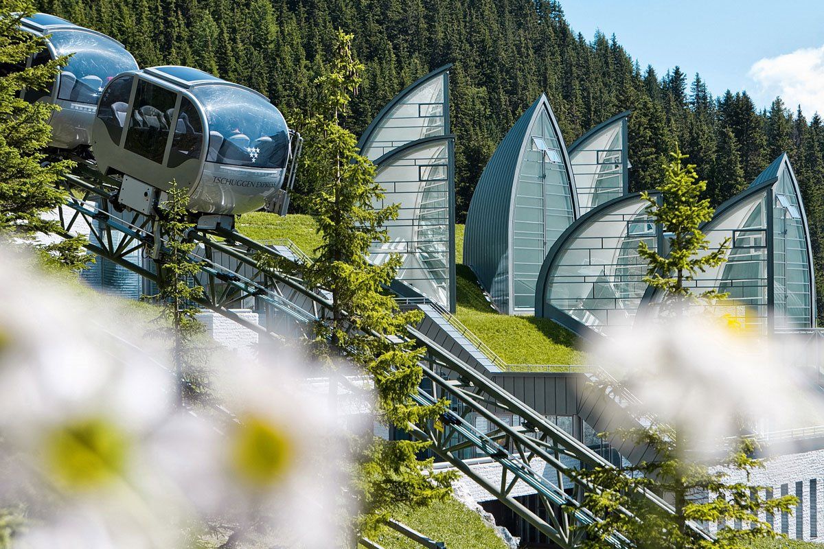 Tschuggen Grand Hotel en Switzerland