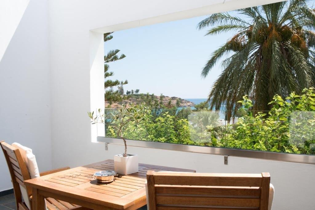 Minos Beach Art Hotel en Creta 