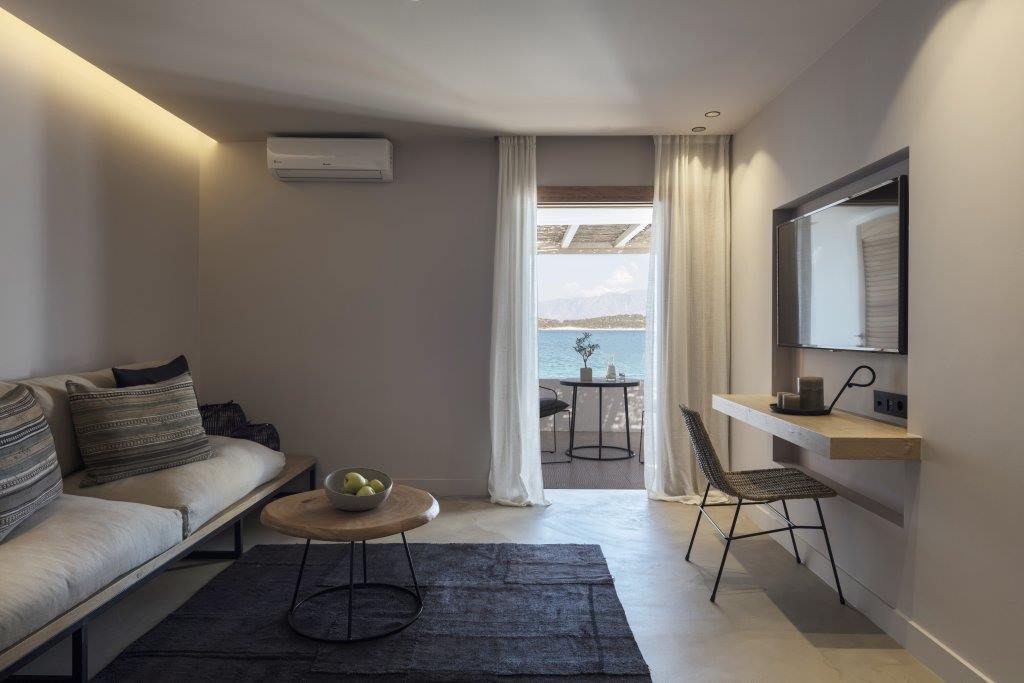 Minos Beach Art Hotel en Creta 