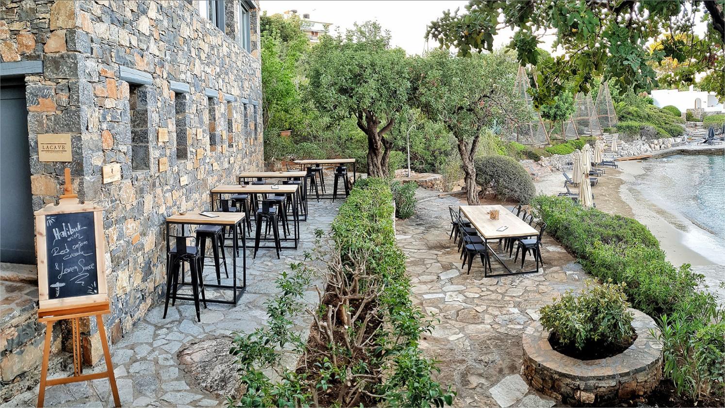 Minos Beach Art Hotel en Creta 
