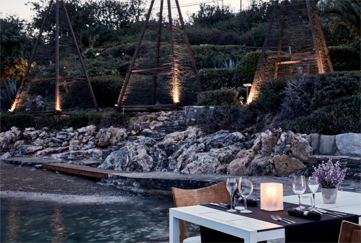 Minos Beach Art Hotel en Creta 