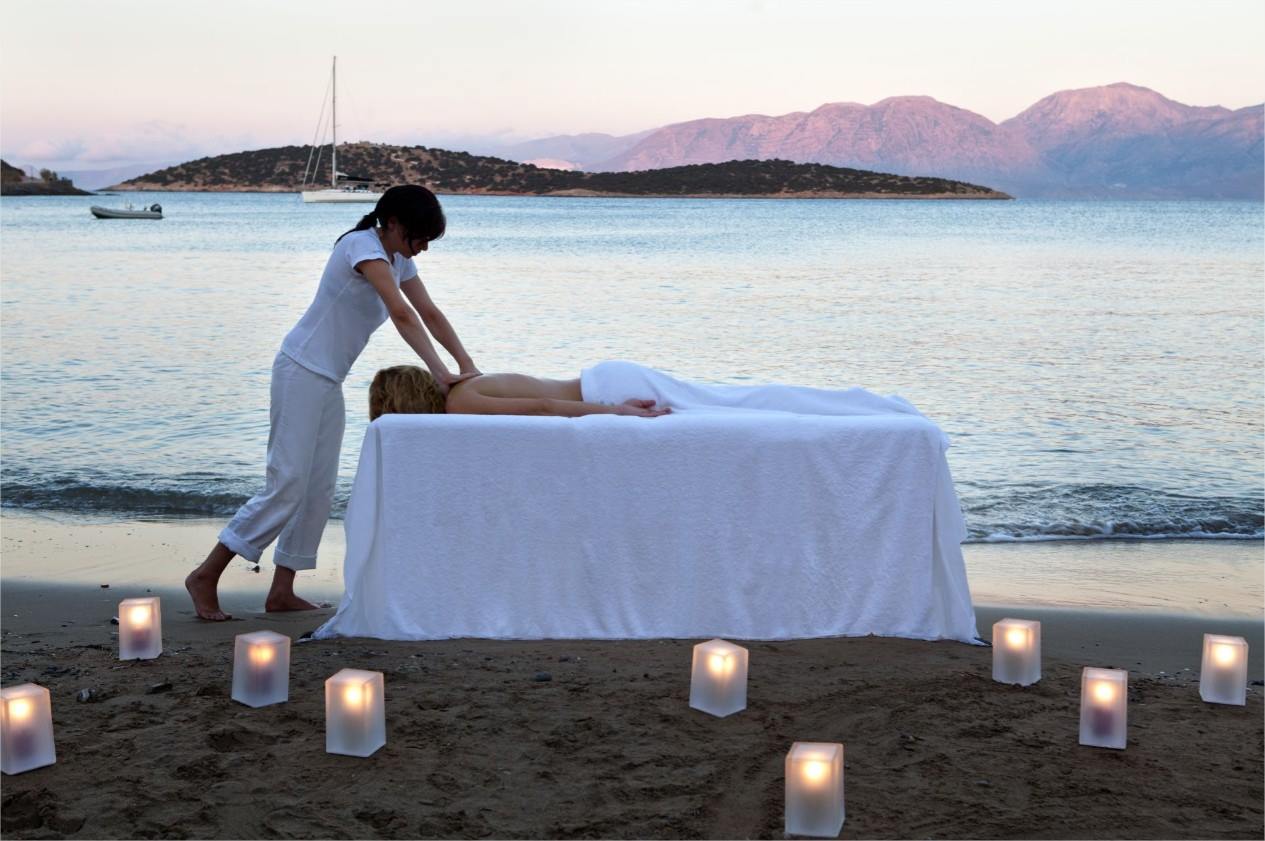 Minos Beach Art Hotel en Creta 