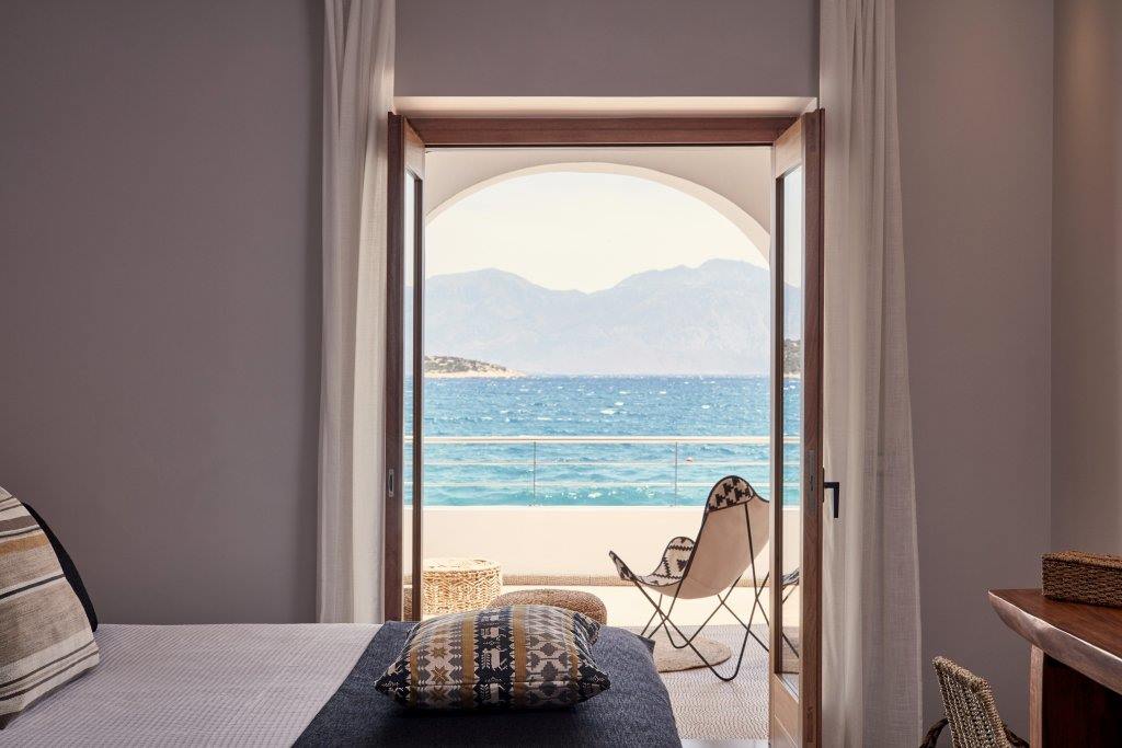 Minos Beach Art Hotel en Creta 