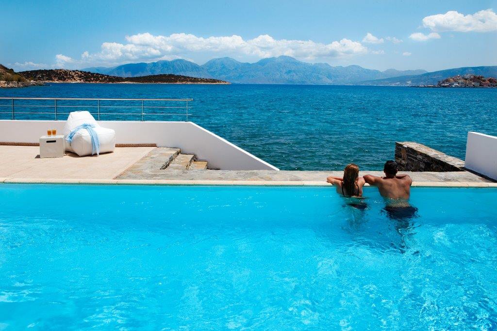 Minos Beach Art Hotel en Creta 
