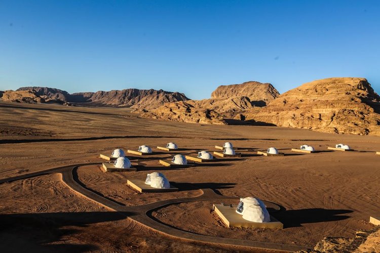 Wadi Rum UFO Luxotel en Wadi Rum