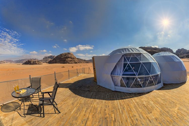 Wadi Rum UFO Luxotel en Wadi Rum