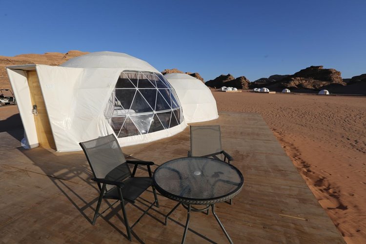 Wadi Rum UFO Luxotel en Wadi Rum