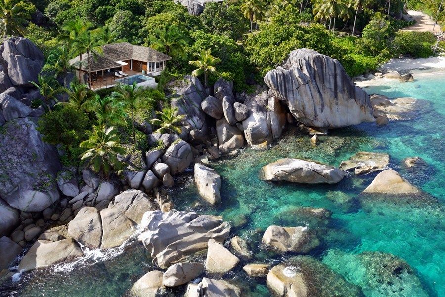 Six Senses Zil Pasyon en Isla Felicite