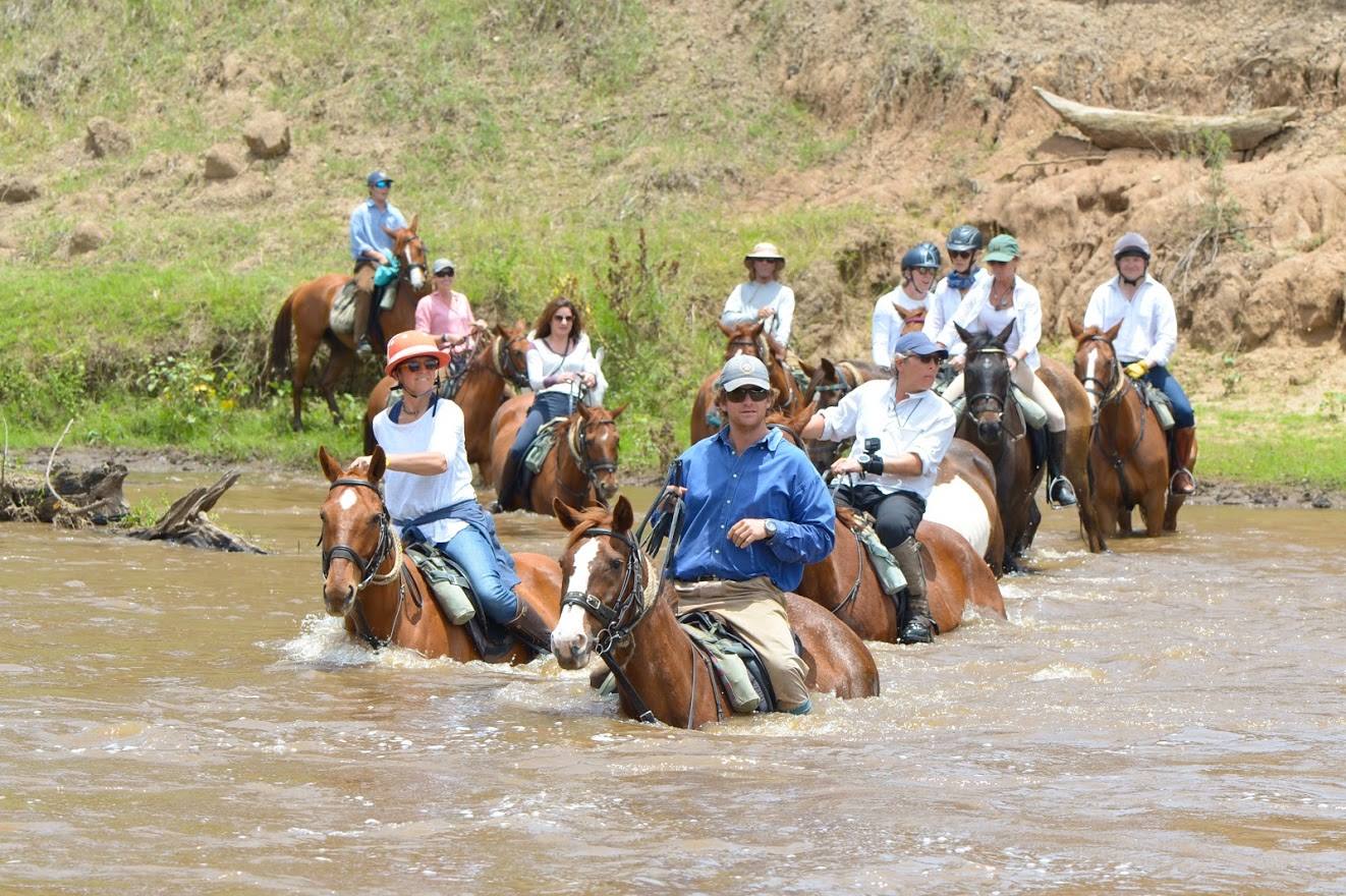Safari a caballo en Masai Mara