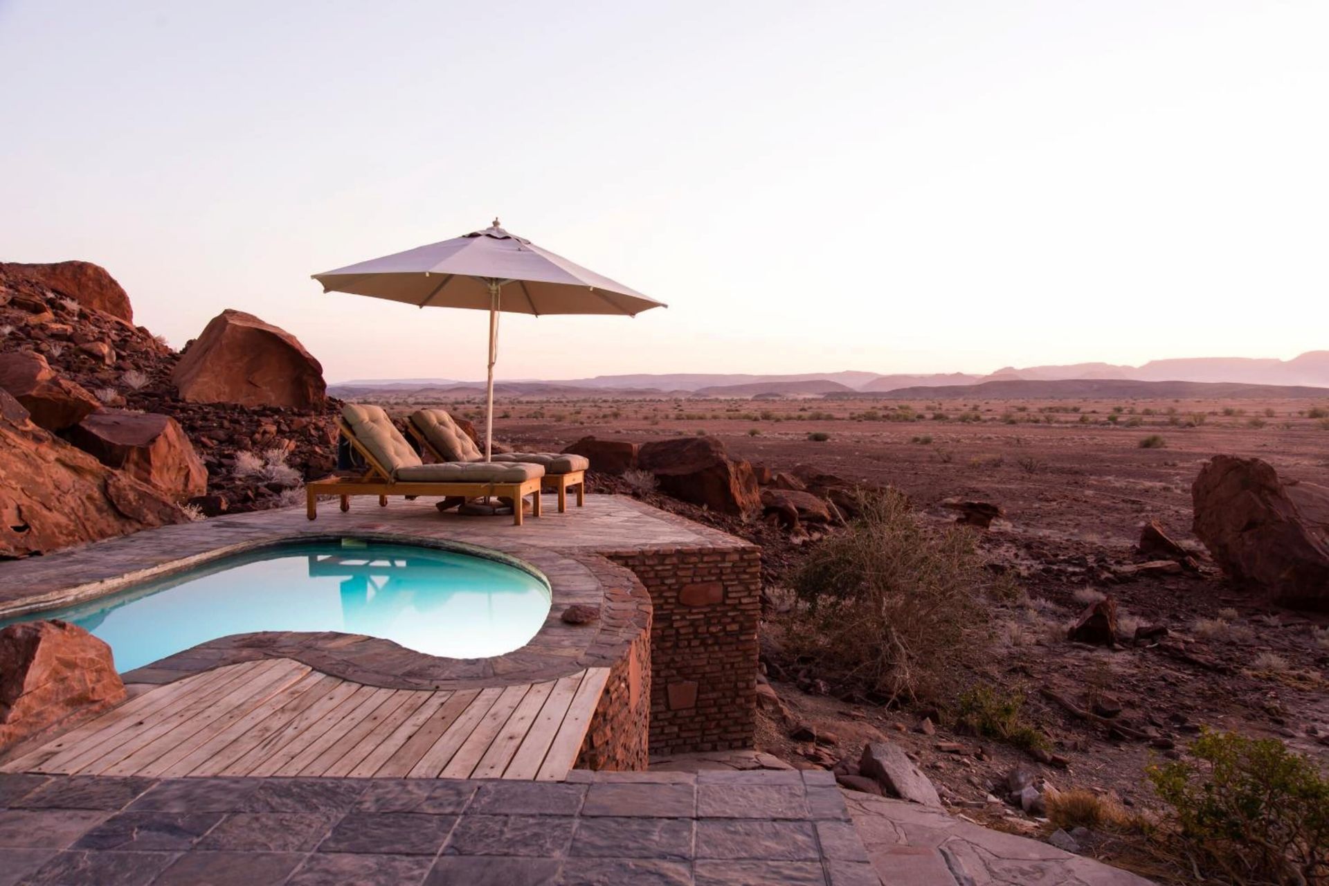 Twyfelfontein Country Lodge en Damaraland