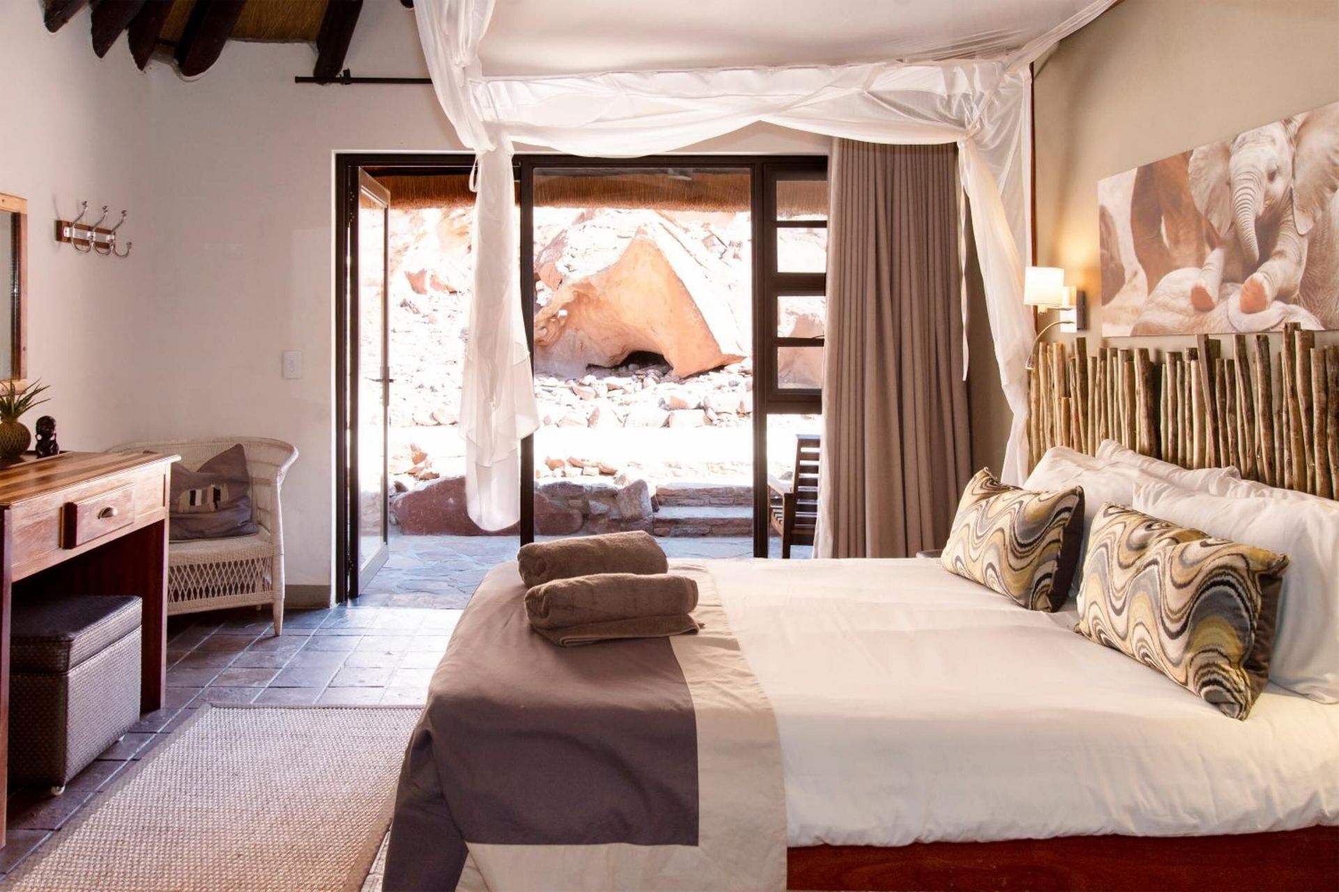 Twyfelfontein Country Lodge en Damaraland
