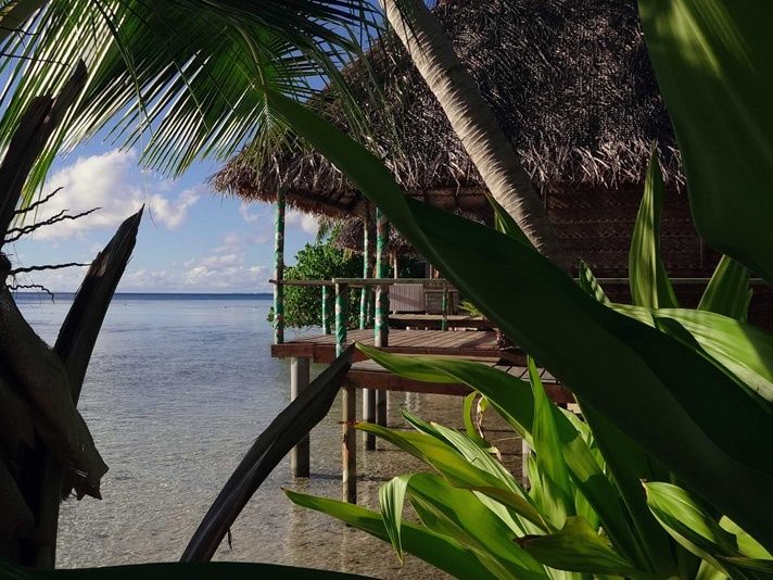 Tetamanu Village en Fakarava