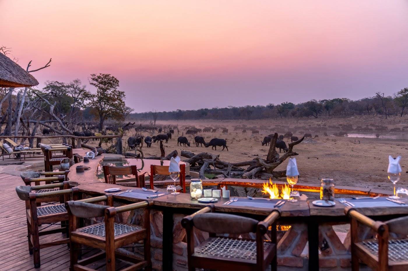Khulu Bush Camp en Hwange
