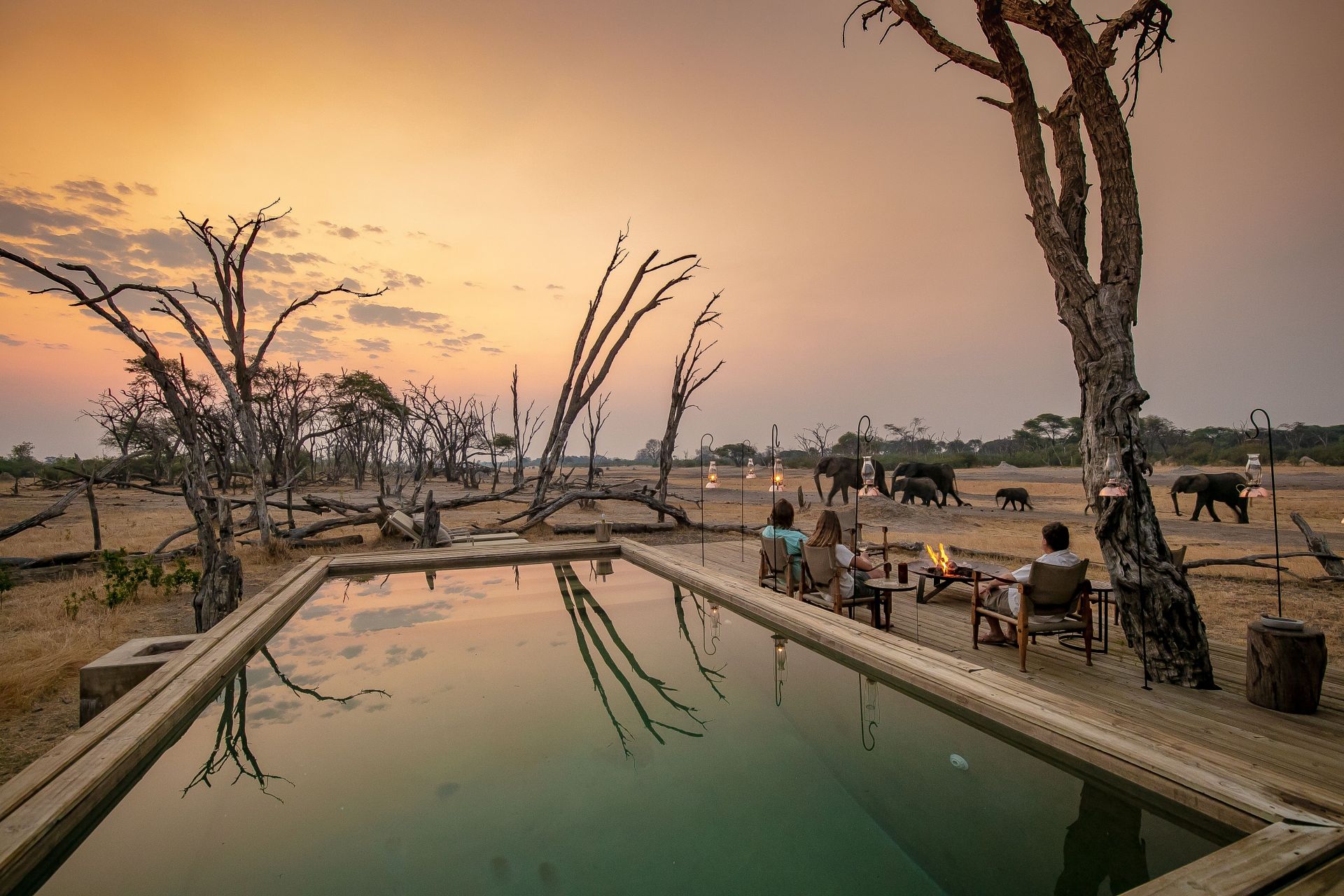The Hide en Hwange