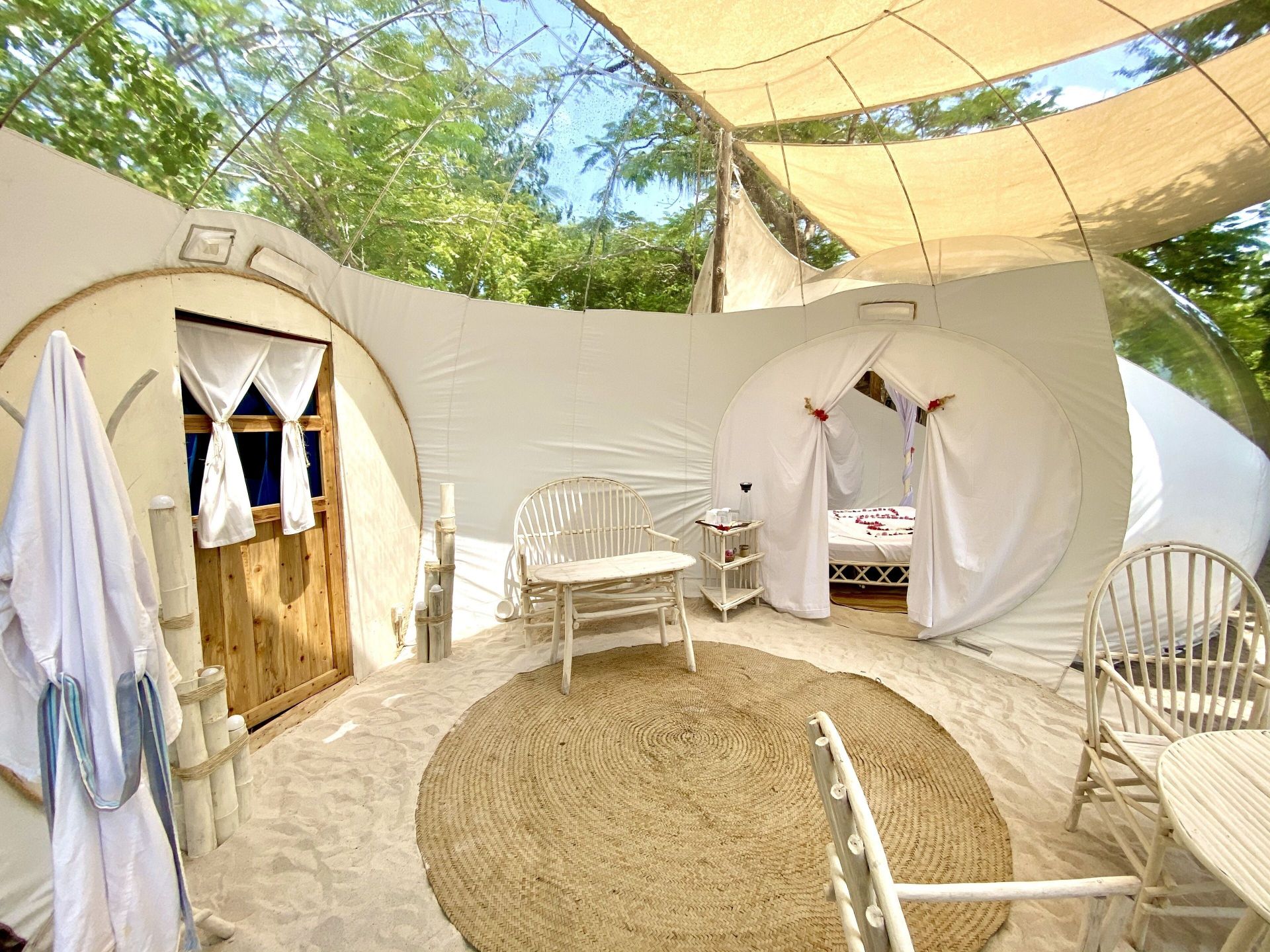 The Rock and Sea Bubble Ecolodge en Kenia
