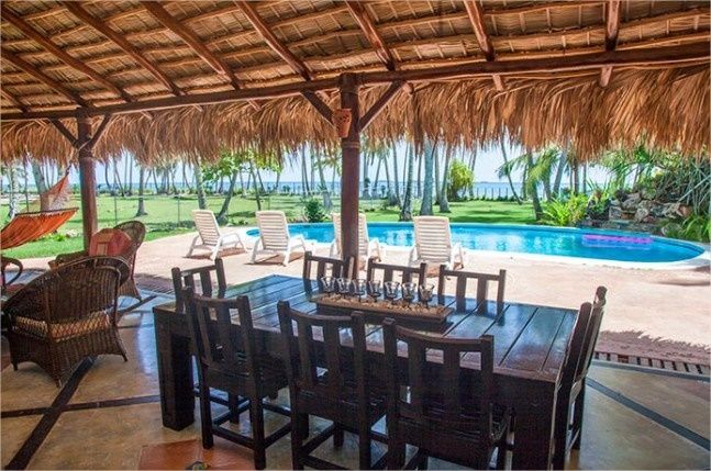 Villa privada en primera línea de playa en Las Terrenas