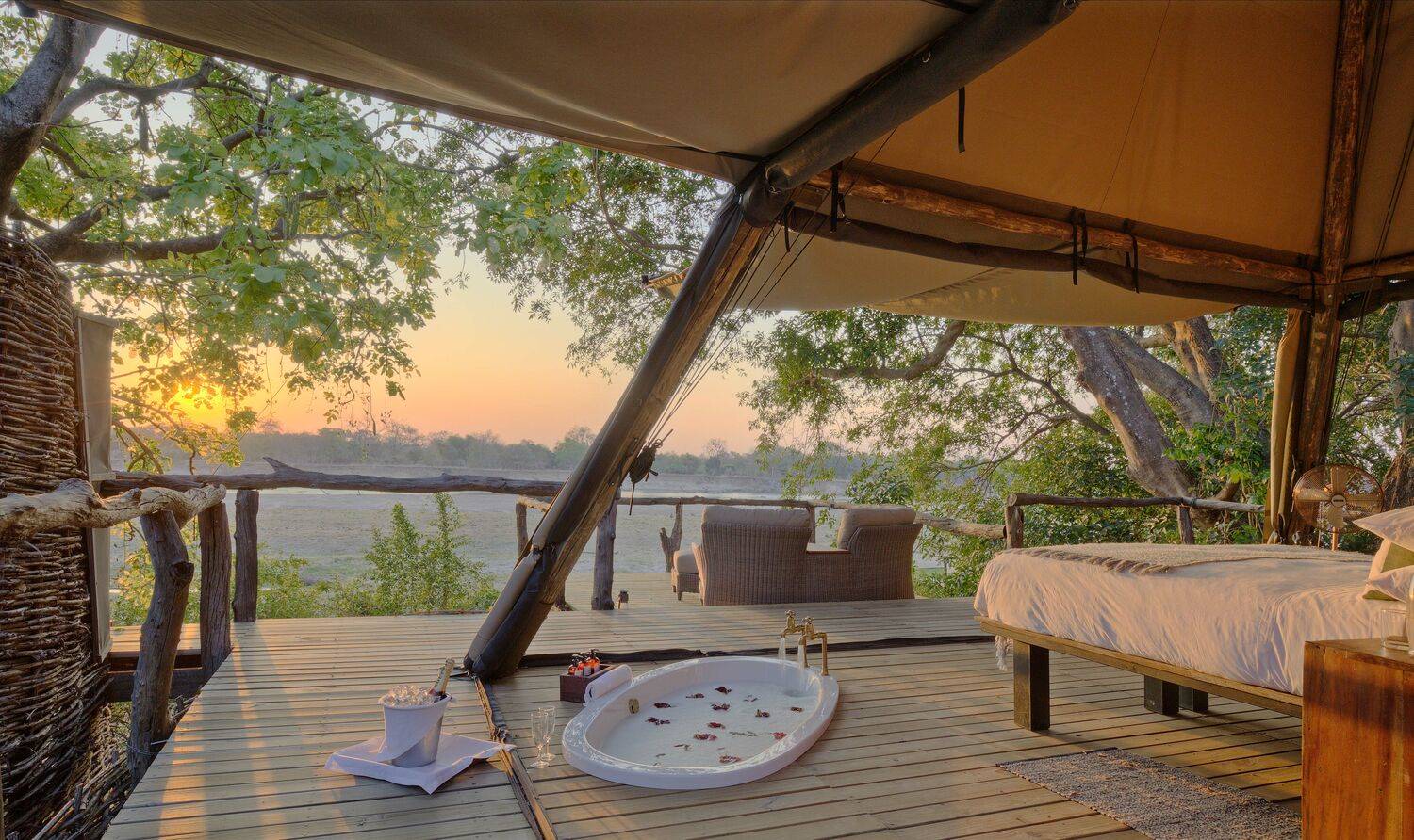 Shawa Luangwa Camp en Luangwa Valley