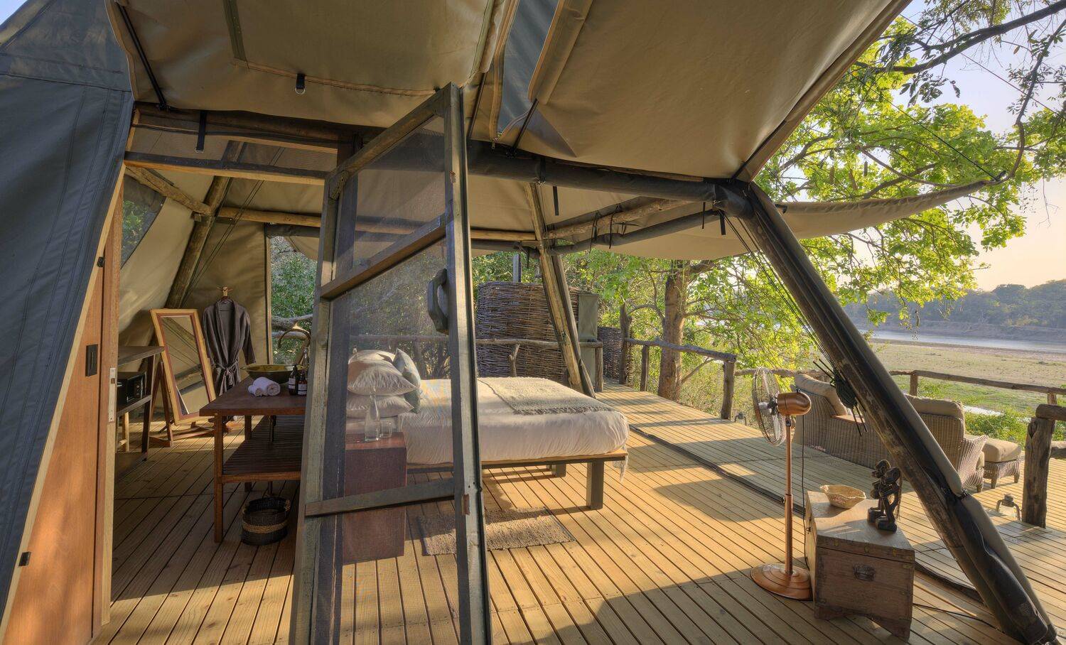 Shawa Luangwa Camp en Luangwa Valley