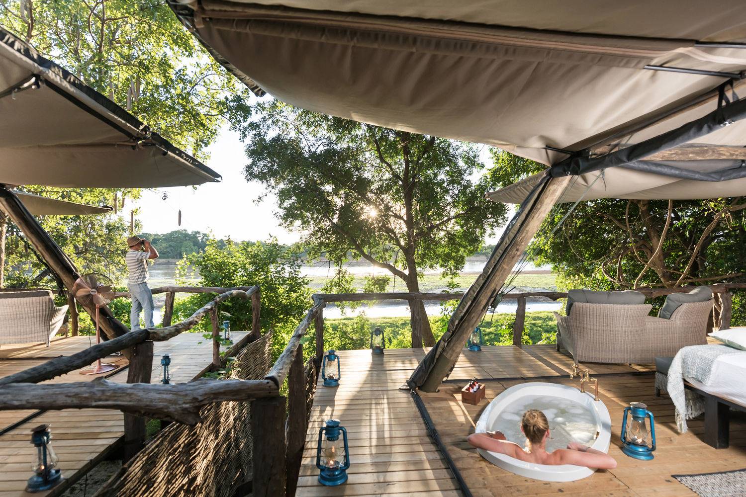 Shawa Luangwa Camp en Luangwa Valley