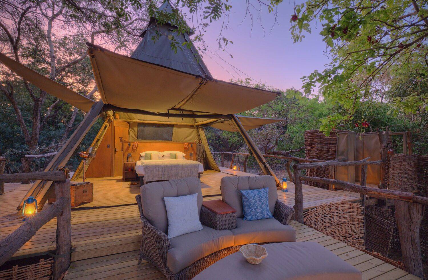 Shawa Luangwa Camp en Luangwa Valley