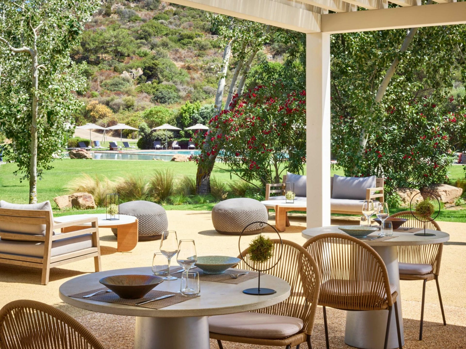 Hotel Chia Laguna en Cerdeña