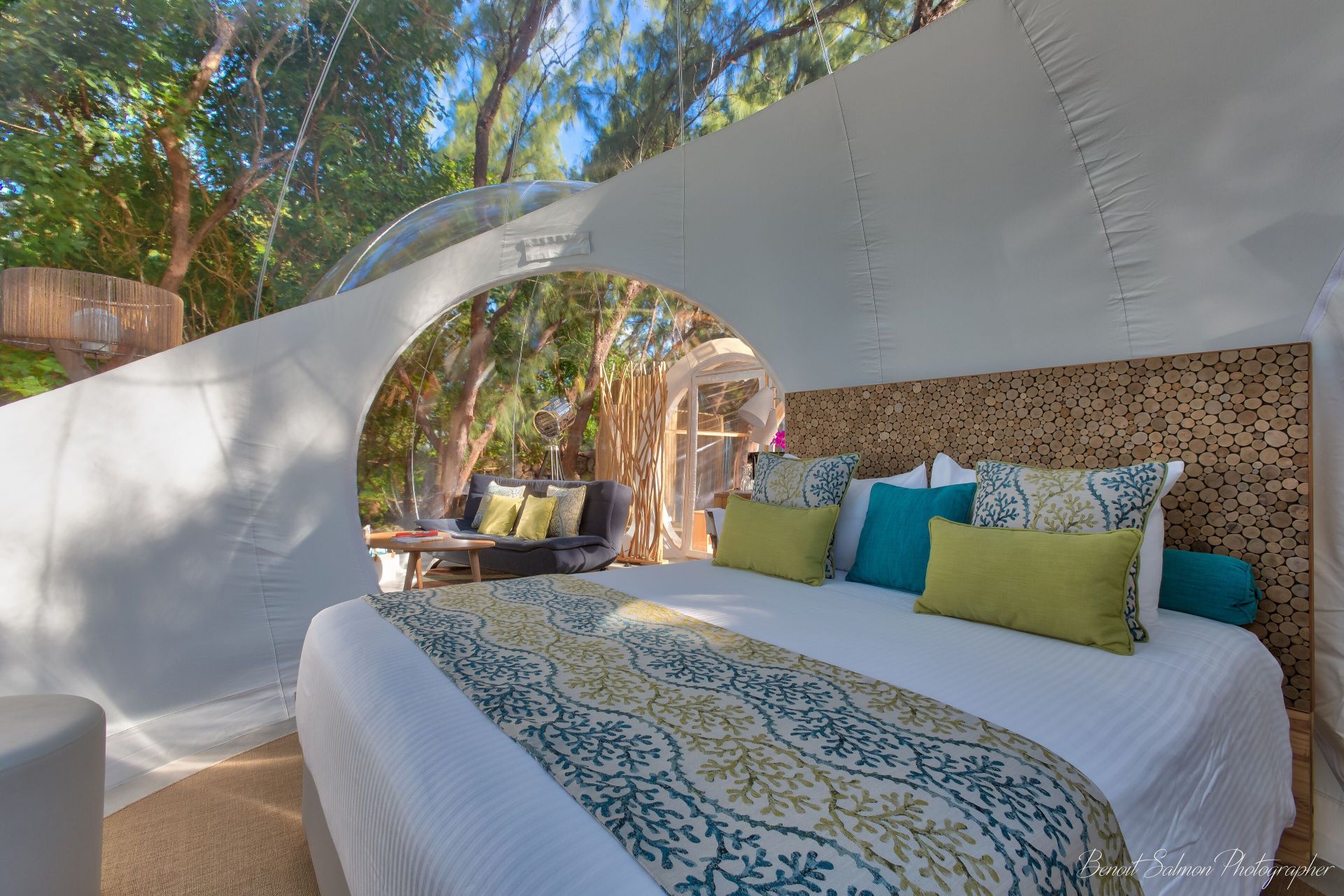 Bubble Lodge Ile aux Cerfs en Isla Mauricio