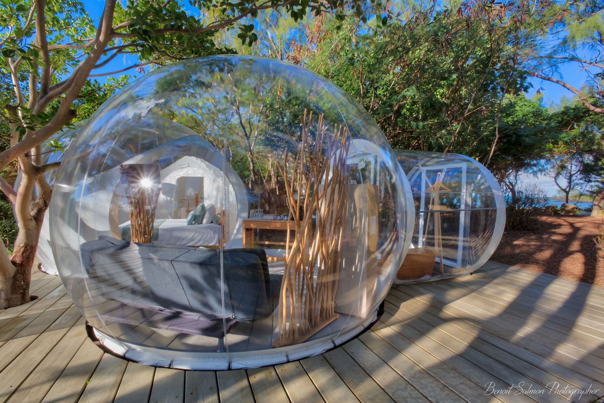 Bubble Lodge Ile aux Cerfs en Isla Mauricio