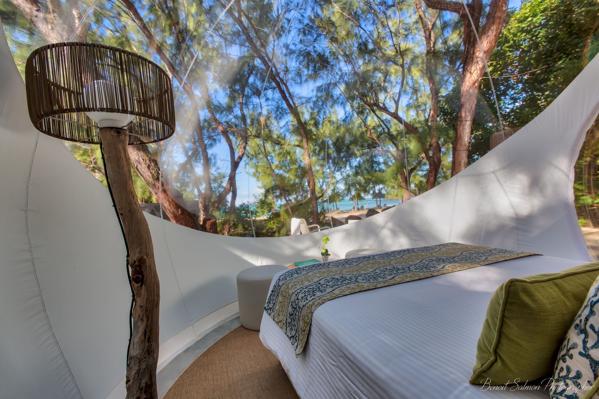 Bubble Lodge Ile aux Cerfs en Isla Mauricio