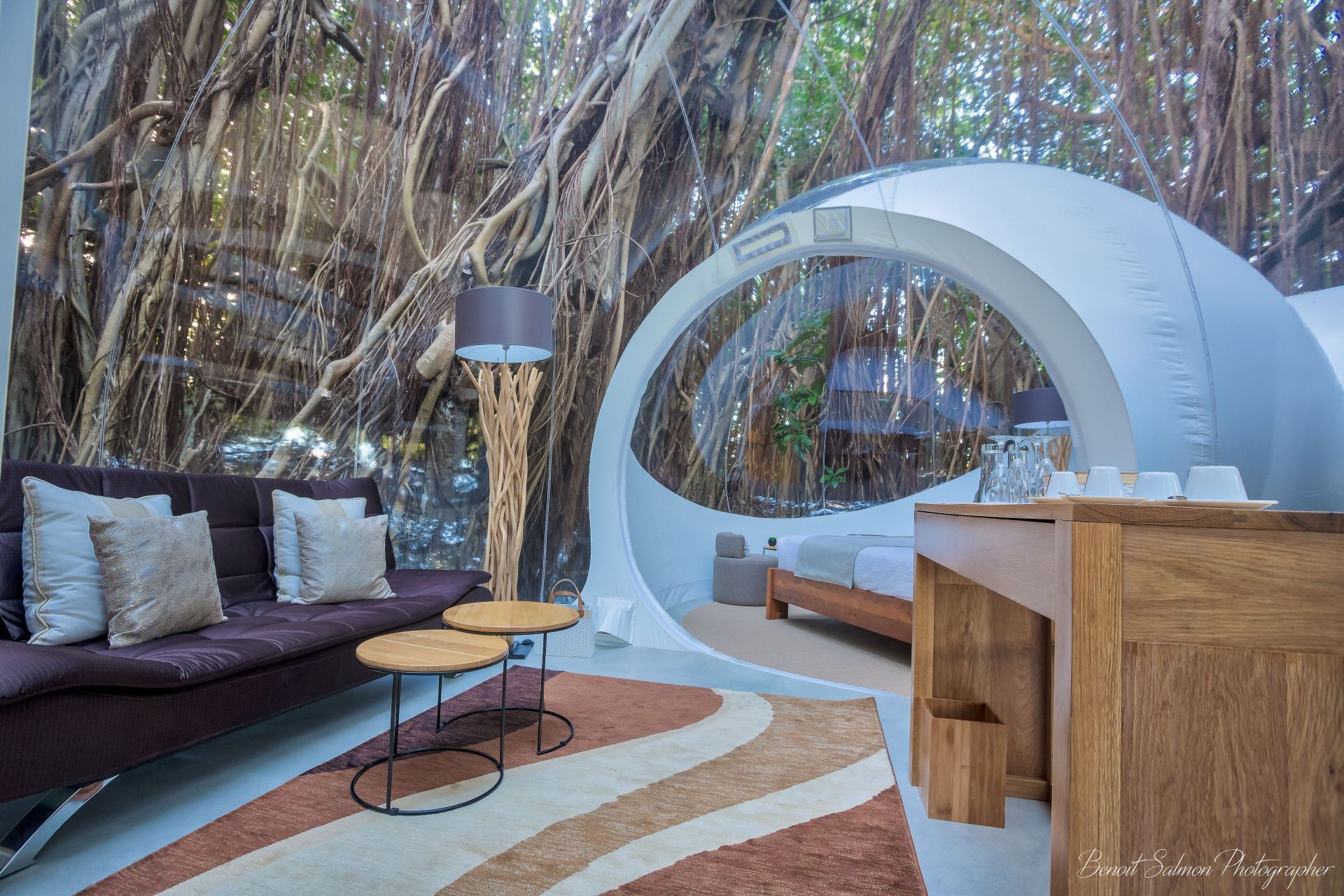 Bubble Lodge Ile aux Cerfs en Isla Mauricio
