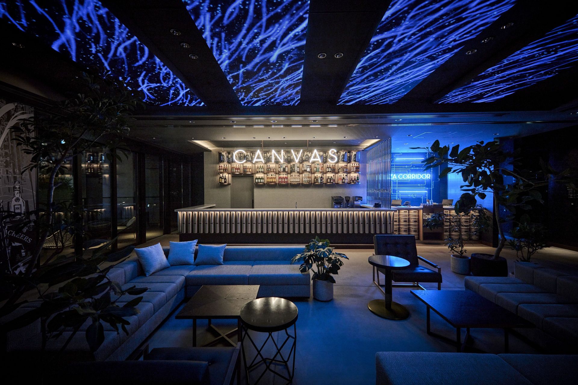 The Royal Park Canvas Ginza Corridor en Tokio