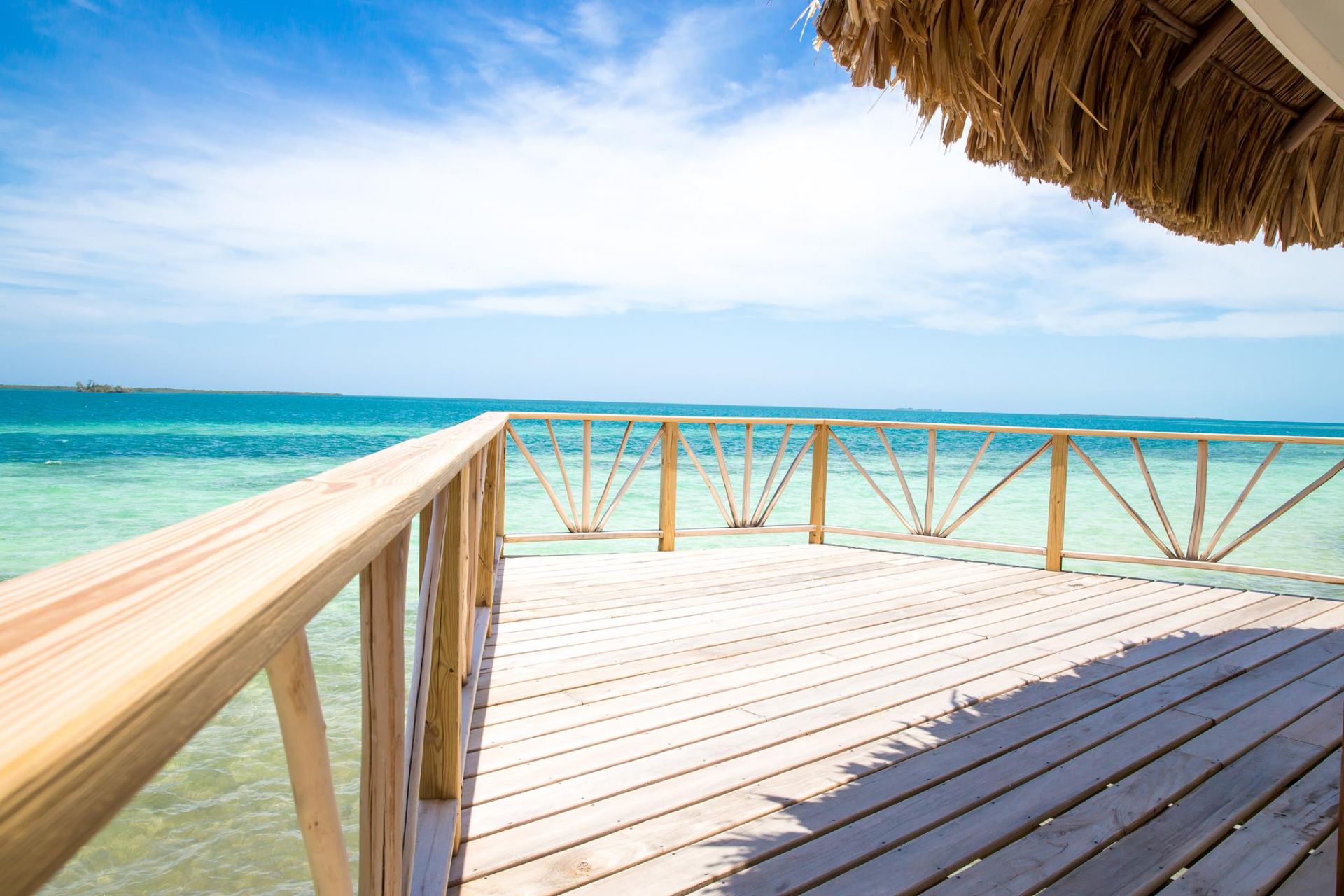 Thatch Caye Resort en Belize