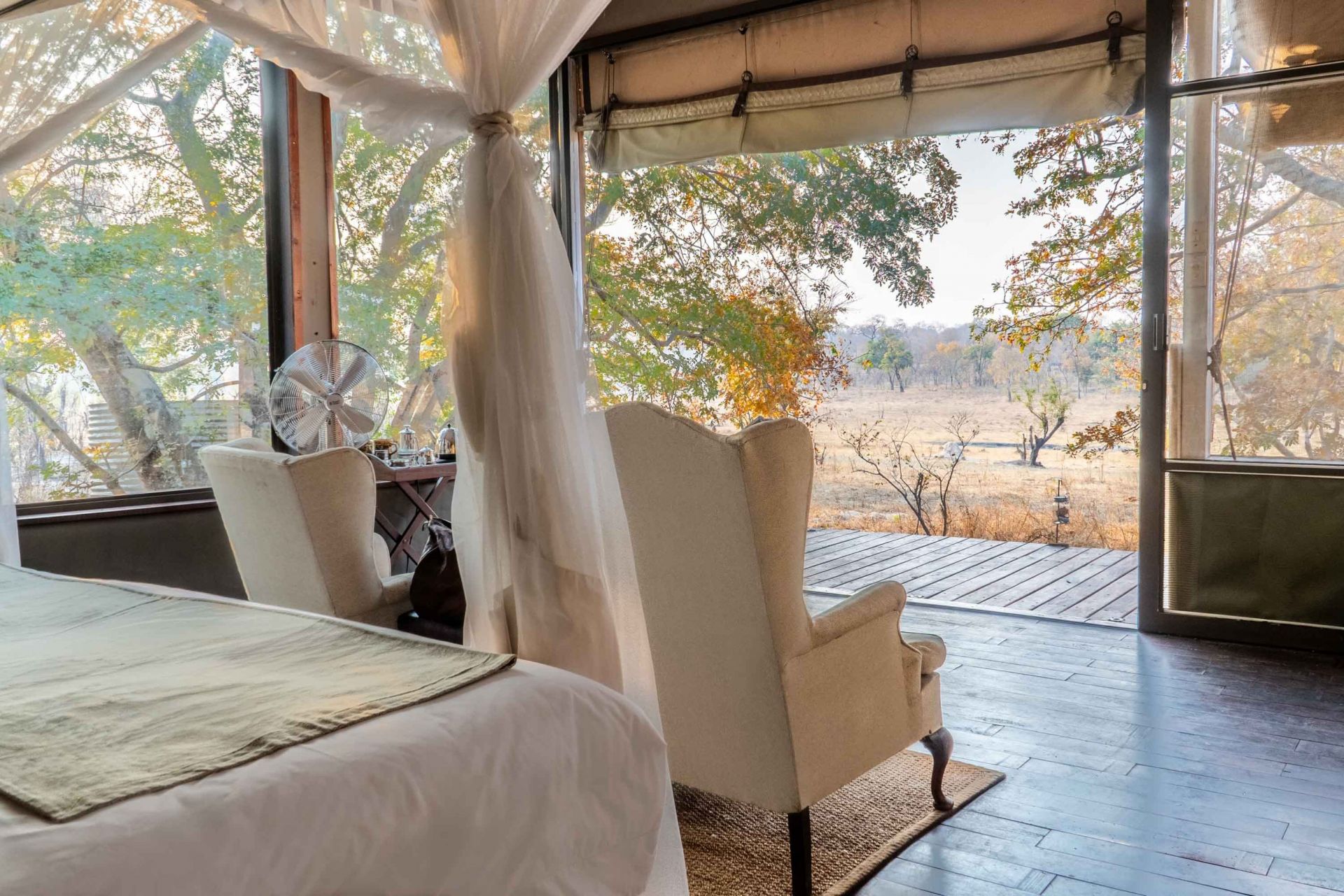 Khulu Bush Camp en Hwange