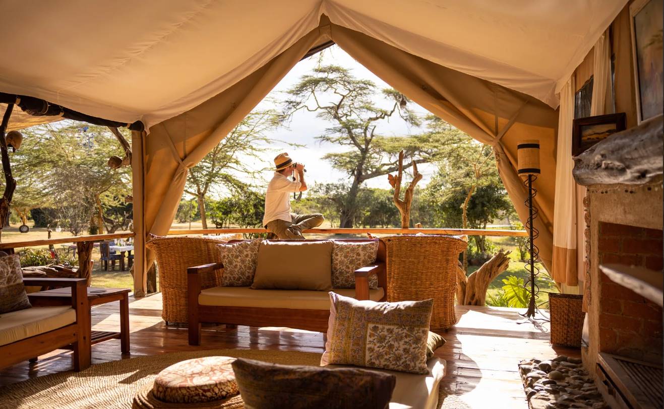 Ekorian's Mugie Camp en Laikipia 