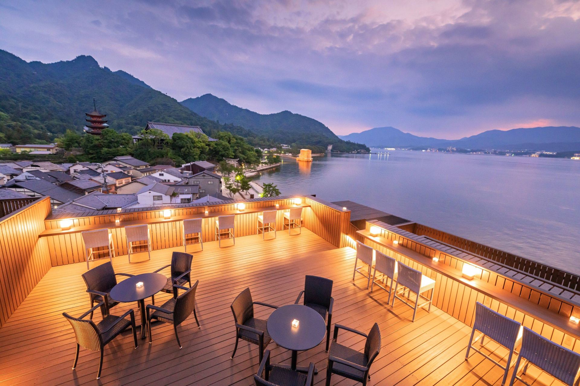 Miyajima Kinsuikan en Miyajima
