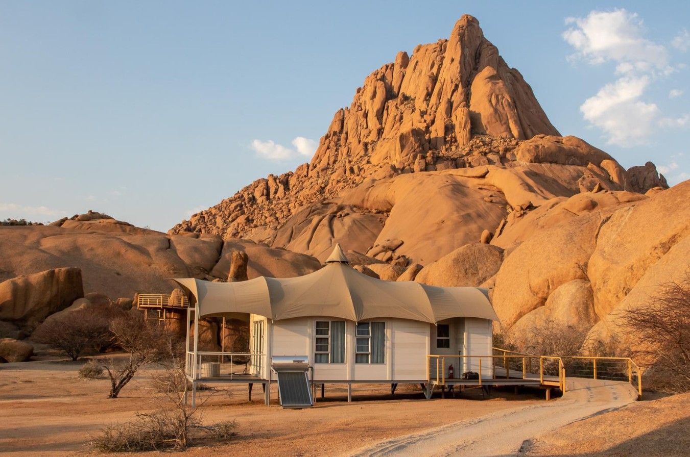 Spitzkoppen Lodge en Desierto del Namib